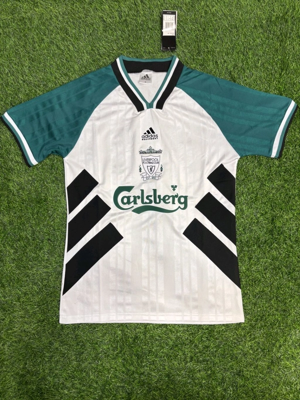Retro Liverpool FC 1993/94 Away Kit Half Sleeve  - M