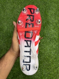 Predator Foldover Elite Red SG With Lace(Metal Changer) - 6.5