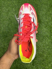F50 White Orange Mix Colour AG/Turf With Lace  - 6