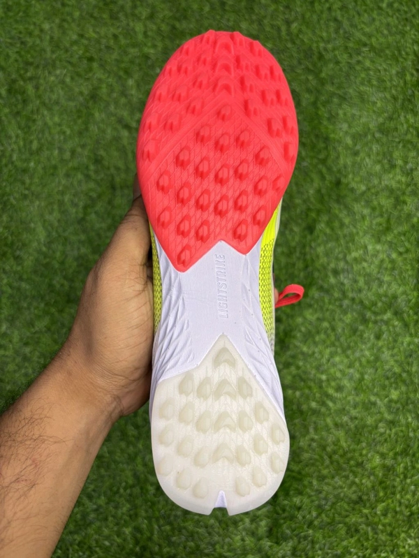 F50 White Orange Mix Colour AG/Turf With Lace  - 8
