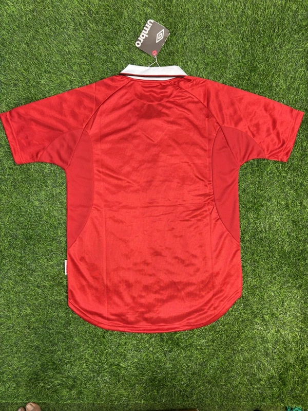 Retro Manchester United 1999 UEFA Final Jersey Half Sleeve  - L