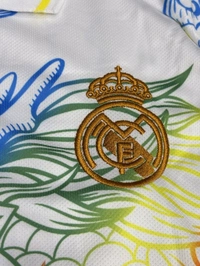 Madrid Dragon Kit White Yellow Fan Edition With Short  - S