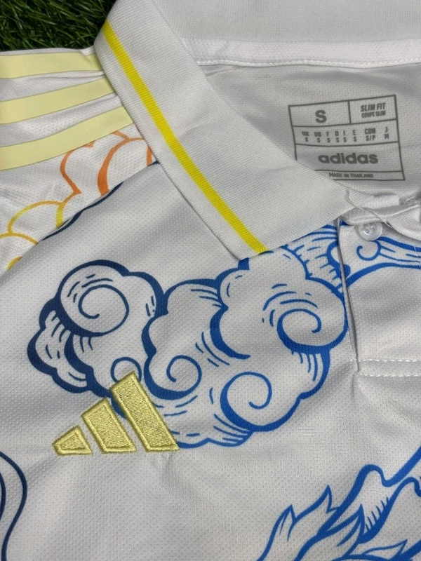 Madrid Dragon Kit White Yellow Fan Edition With Short  - S