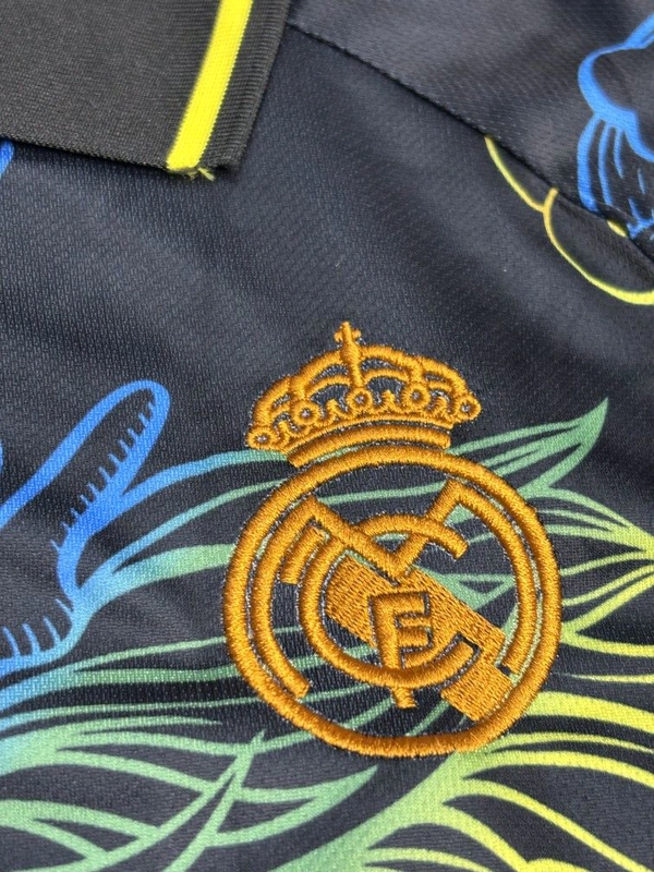 Madrid Dragon Kit Black Yellow Fan Edition With Short  - S