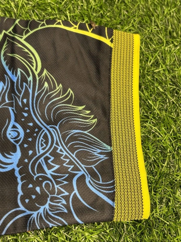 Madrid Dragon Kit Black Yellow Fan Edition With Short  - XL