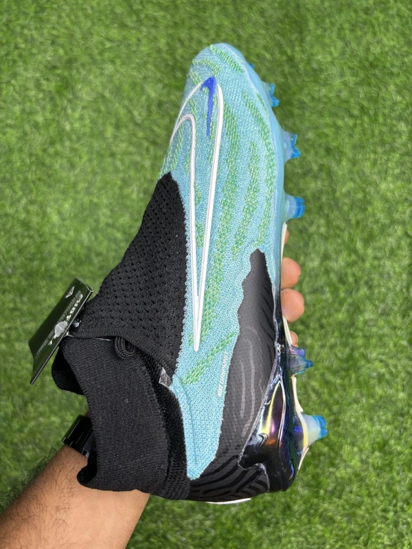 PhantomGX Ghost Lace Black Blue High-top FG - 7