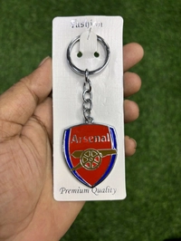 Football Clubs Metal Key Chain(1 Piece) - Real Madrid