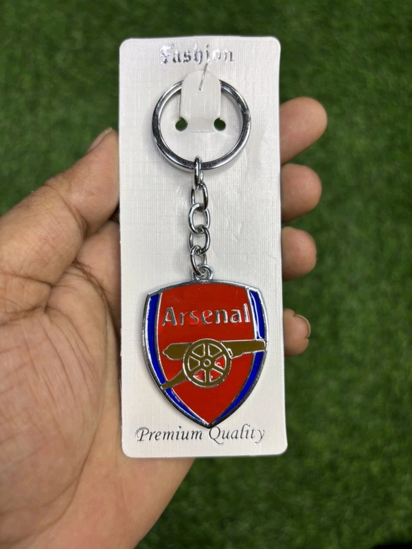 Football Clubs Metal Key Chain(1 Piece) - Real Madrid