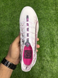 Ultra Ultimate White & Pink Low-Top FG With Lace - 6
