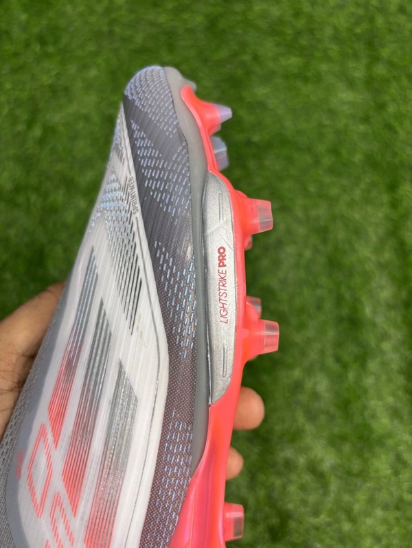 F50+ Grey & Orange FG Low-top Without Lace - 7.5