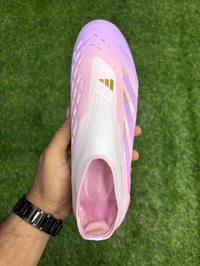 Predator Elite Baby Pink Colour FG Without Lace  - 8