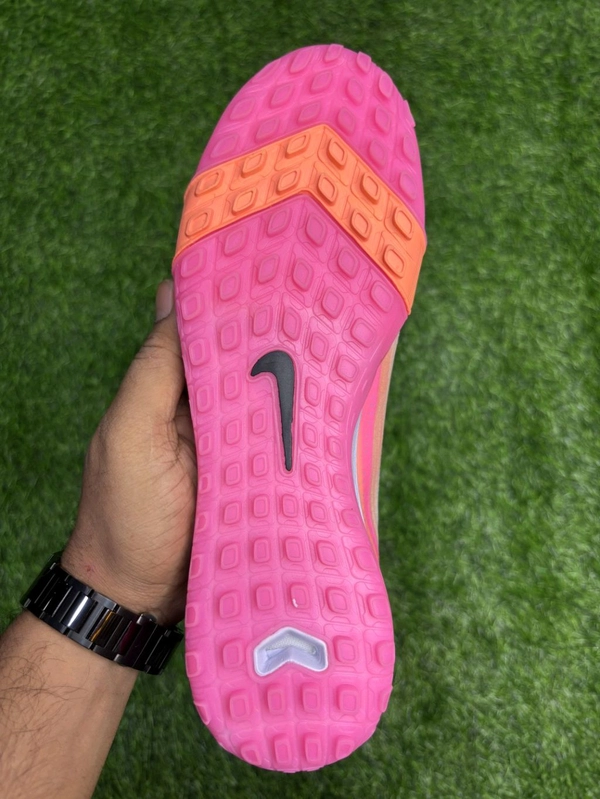 Mercurial Superfly 10 White Pink Mix AG/Turf High-Top With Lace - 7.5