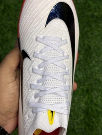 Mercurial Vapor 16 White Red Low-top AG/Turf With Lace - 7.5