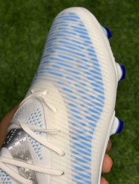 Future 8 Ultimate White Blue Colour Low-top With Lace  - 8