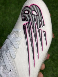 NB Furon V6 Pro White Pink Colour Low-top FG With Lace - 9