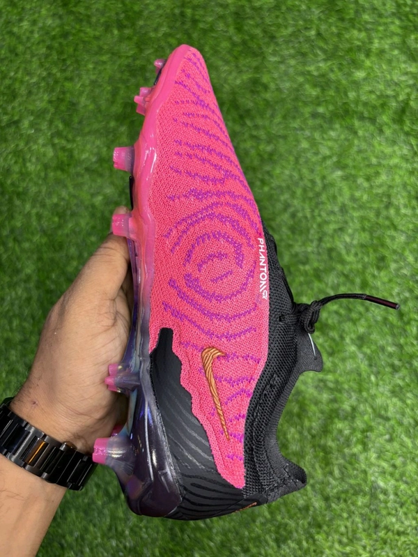 PhantomGX Elite Low-top Pink Black Colour FG With Lace  - 5.5
