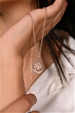Mira Tree Of Life - Rose Gold, Pendent Length: 20 Inch, Pendent