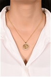 Mira Trinity Pendent  - Yellow Gold, Pendent Length: 20 Inch, Pendent