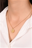 Mira Ray Of Sunshine  - Yellow Gold, Pendent Length: 20 Inch, Pendent