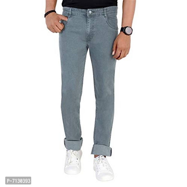 Men Strechable Jeans Pant 28-48 Size - 42