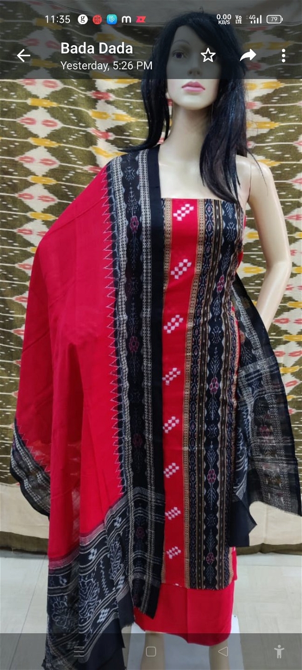 Sambalpuri Dress Materials/ Dress Kapada Sktjuly16