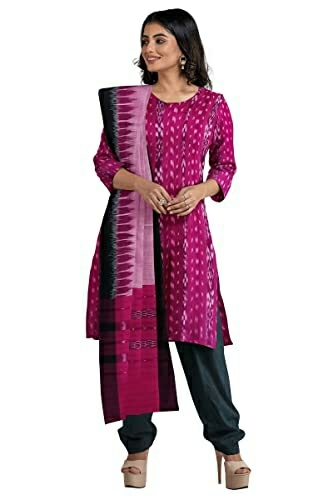101450 Sambalpuri Dress Material  With Stiching 32-42 Size - 32