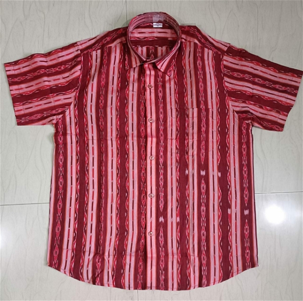 100670 Sambalpuri Cotton Half Shirt - 42