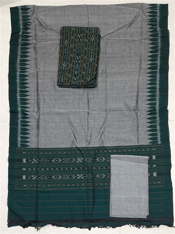 100616 Sambalpuri Cotton Dress Material Set