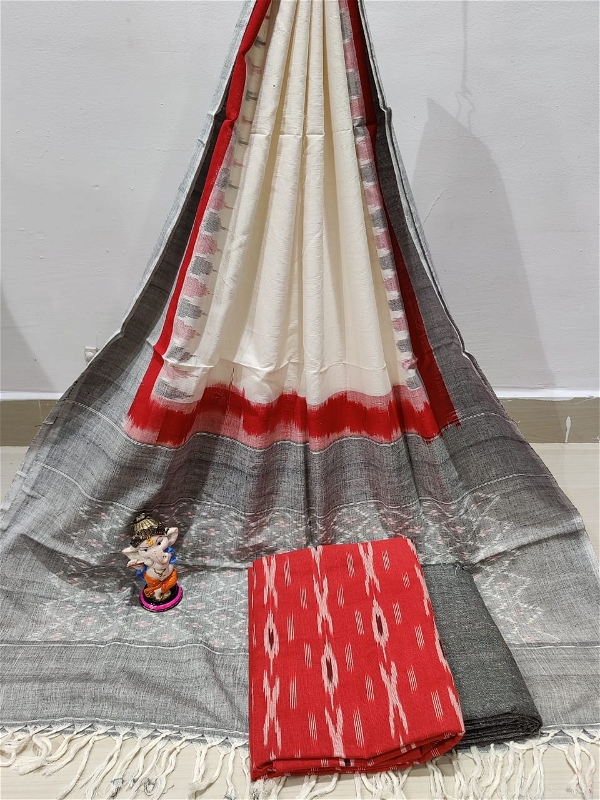 100790 Akkat Cotton Dress Material Set