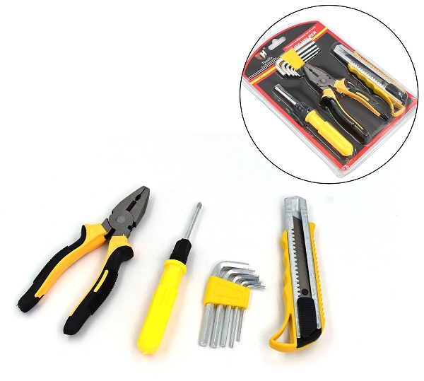 9177 COMBO TOOL ALLEN KEY SET & COMBINATION PLIER WITH SCREW DRIVER AND CUTTER