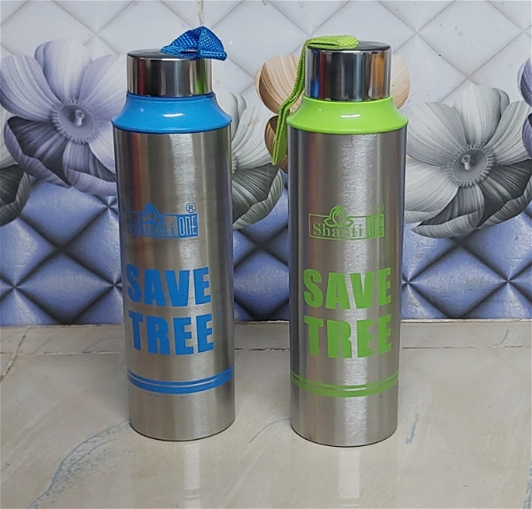 Save Tree Stainless Steel Water Bottle 500ml