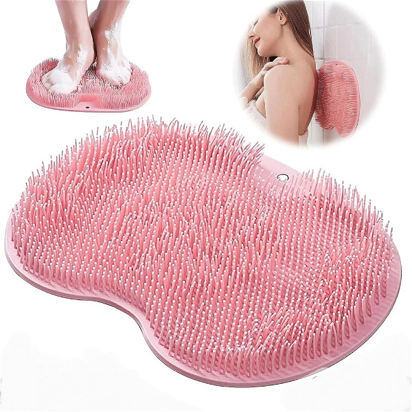 9310 SILICONE BATH MASSAGE CUSHION WITH SUCTION CUP