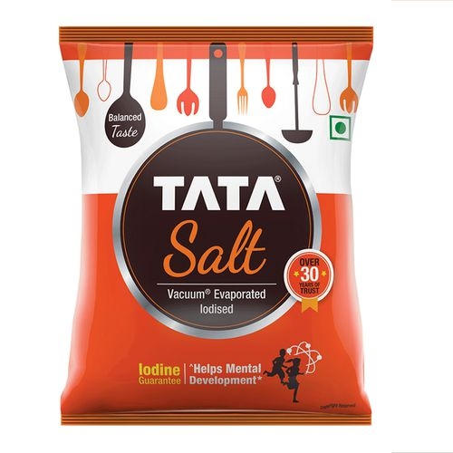 Tata Salt Iodized, 1 kg Pouch - 1 KG
