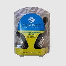 ZEBRONICS ZEB 1001HMV Wired Headset With MIC Wired Headset Silver