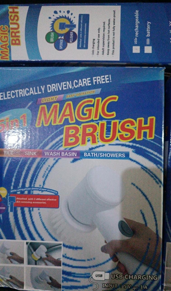 Usb Rechargeable Magic Brush Cleaner