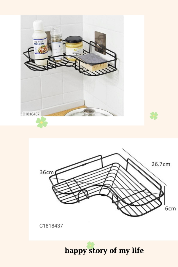 Multifunctional Seamless Corner Shelves With Rotating Tripod Ideal