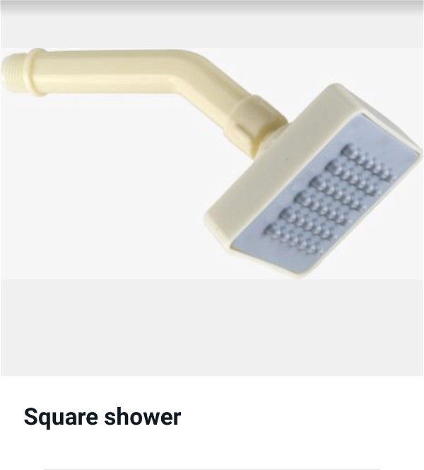 4141 WP Square Head Shower - 4" R110
