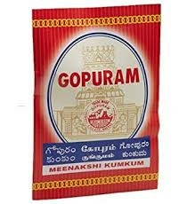 Gopuram Kumkum - గోపురం కుంకుమ - 40g ( Red )