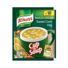 Knorr Sweet Corn Soup - నార్ స్వీట్ కార్న్ సూప్ - 10g