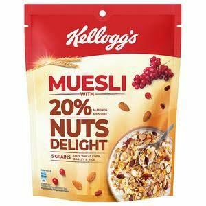 Kellogg's Muesli  - కెల్లాగ్స్ మ్యూస్లీ - 500g ( Nut Delight )