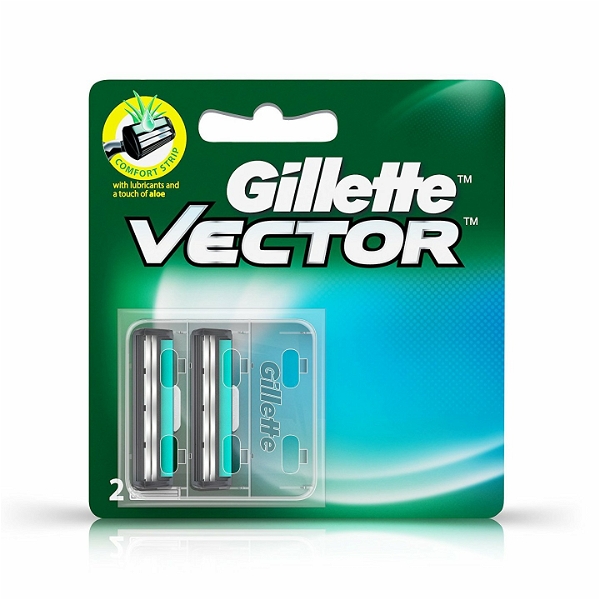 Gillette Vector Blades - జిల్లేట్ వెక్టర్ బ్లేడ్స్  - 2s