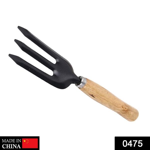 0475 Hand Weeding Fork (Steel, Black) - China, 0.06 kgs