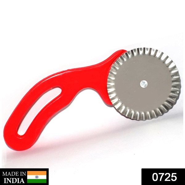 0725 Stainless Steel Pizza Cutter/Pastry Cutter/Sandwiches Cutter - India, 0.185 kgs