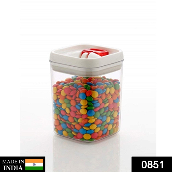 0851 Airtight Kitchen Container with Flip Lock for Multipurpose Use (250 ml) - India, 0.14 kgs