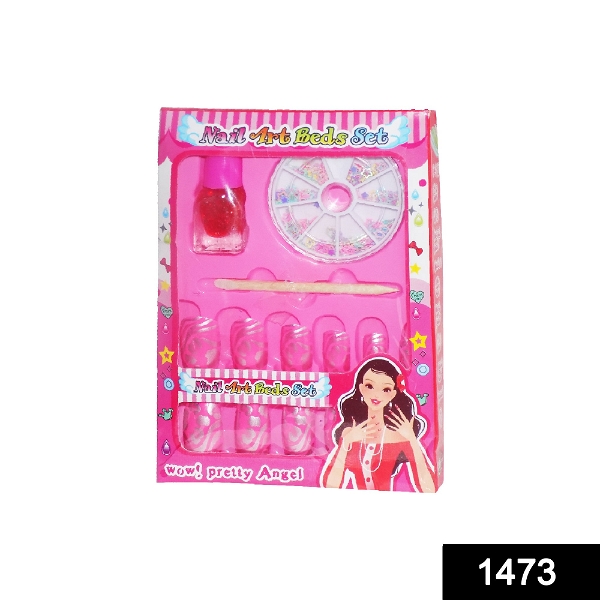 1473 Nail Art Studio Manicure Set Girls (Pack of 15) - 0.066 kgs, China