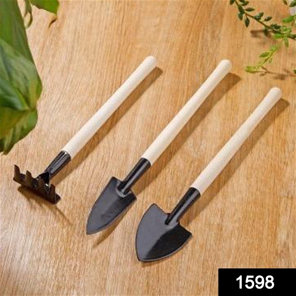 1598 Kid's Garden Tools Set of 3 Pieces (Trowel, Shovel, Rake) - China, 0.132 kgs
