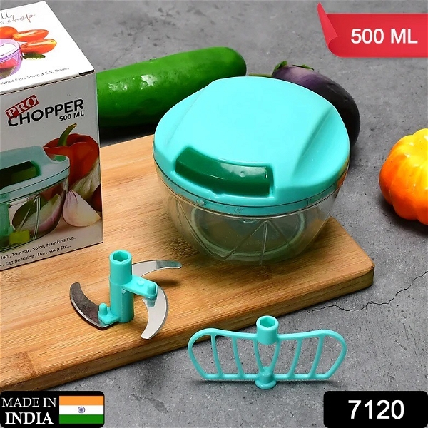 7120 Pro Chopper Manual Hand Chopper For Kitchen Use ( 1 pcs ) - India, 0.402 kgs