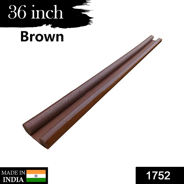 1752 Twin Door Draft Stopper/Guard Protector for Doors and Windows - 0.738 kgs, INDIA