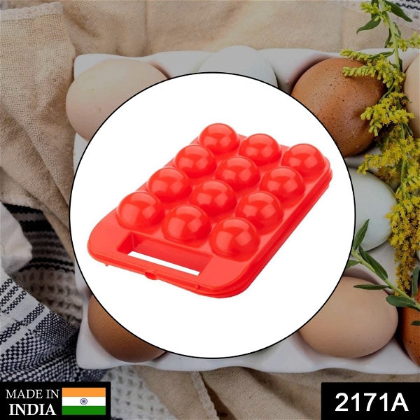 2171A Plastic Egg Carry Tray Holder Carrier Storage Box - India, 0.501 kgs