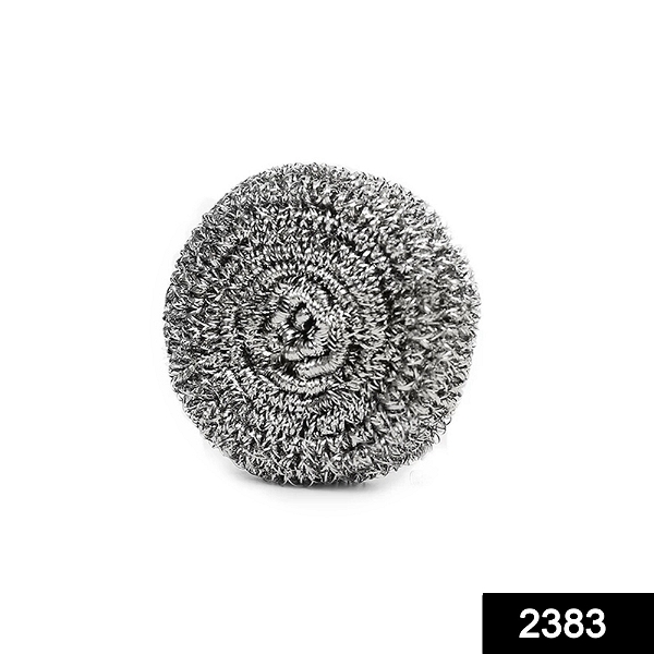 2383 Round Shape Stainless Steel Ball Scrubber - India, 0.245 kgs